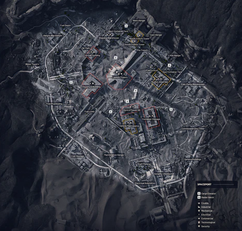 arc raiders spaceport map